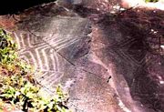 Rock Inscriptions at Campeche island